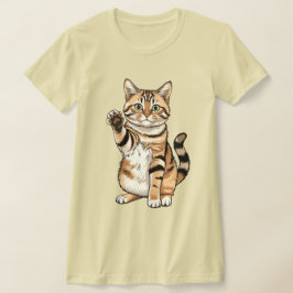 Camiseta Diseño simple lindo hombres amantes de los gatos