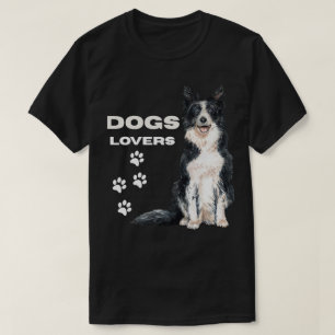 Camiseta diseño simple para amantes de los perros