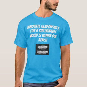 Camiseta DISEÑO SOSTENIBLE: Innovación responsable