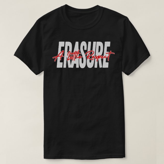 Camiseta Diseño SynthFan de Erasure 80 (Diseño del anverso)