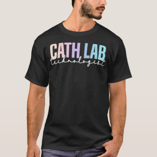 Camiseta Diseño Tecnólogo De Cath Lab En Un Coco De Colores