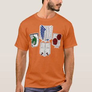 Camiseta Diseño temático de facciones militares