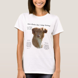 Camiseta Diseño tocante de la historia del perro perdiguer