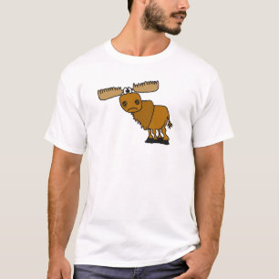 Camiseta Diseño torpe de los alces AB