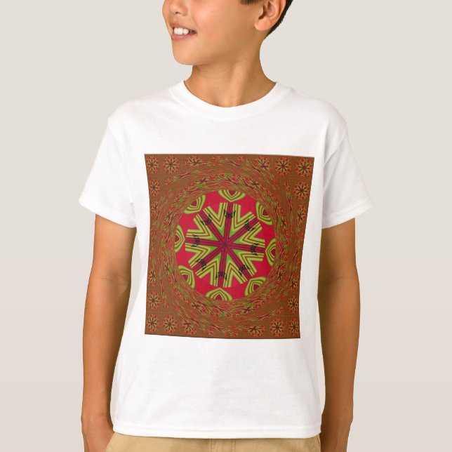 Camiseta Diseño tradicional africano (Anverso)