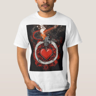 Camiseta Diseño tradicional de tatuajes de Estados Unidos