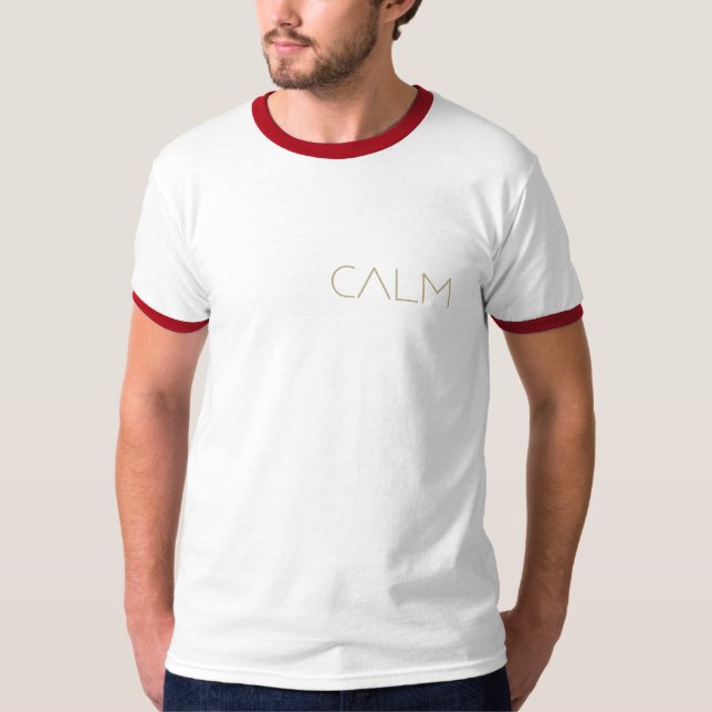 Camiseta diseño tranquilo y fresco (Anverso)