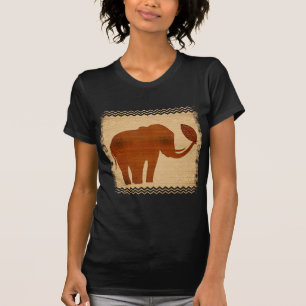 Camiseta Diseño tribal del arte del elefante