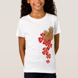 Camiseta Diseño tropical de Piña Luau