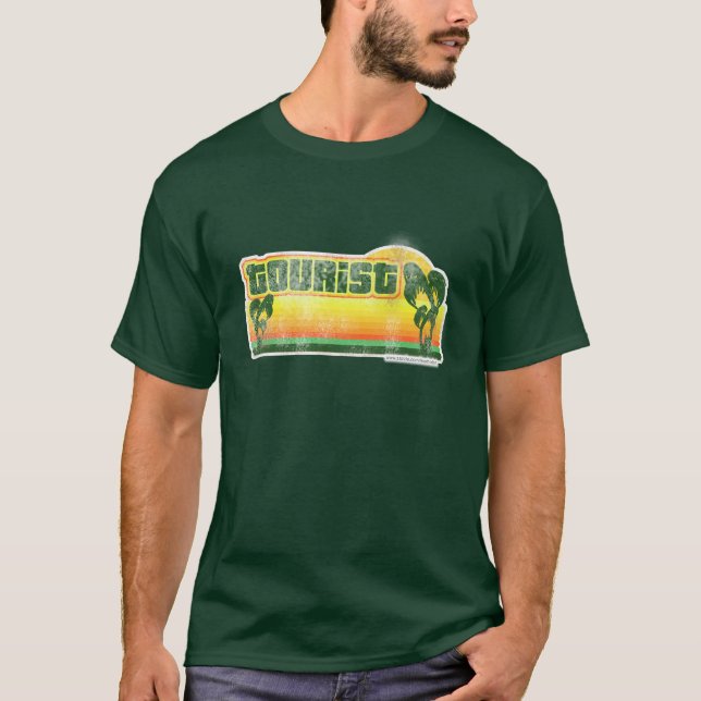 Camiseta Diseño turístico genérico clásico para todos lados (Anverso)