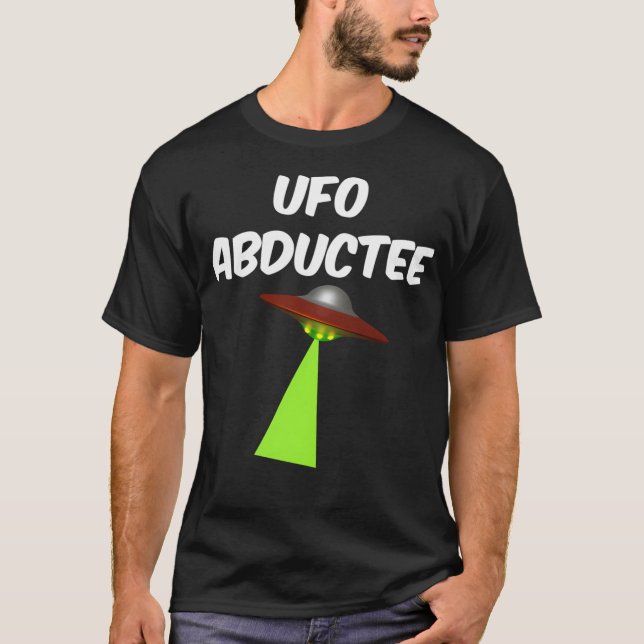 Camiseta Diseño Ufo de secuestro de Alien (Anverso)