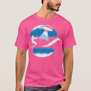 Camiseta Diseño Ufo Y Bigfoot