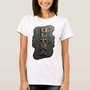 Camiseta Diseño ULTRA Negrita Bold Gold
