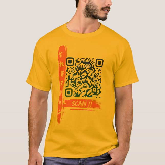 Camiseta Diseño Único De Artimis QR Análisis De Código Para (Anverso)