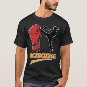 Camiseta Diseño único de guante de boxeo kickboxing