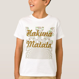 Camiseta Diseño único de Hakuna Matata: Serene Vibes