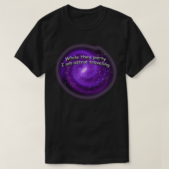 Camiseta Diseño Universo de Proyección Astral (Diseño del anverso)