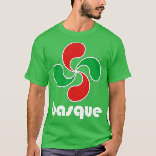 Camiseta Diseño vasco Orgullo vasco Lauburu Cuatro cabecera