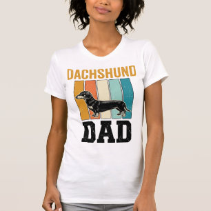 Camiseta Diseño vectorial de amor por el perro Dachshund pa