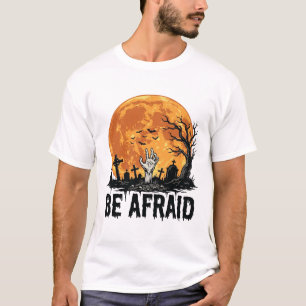Camiseta Diseño vectorial de cementerio de Halloween vintag
