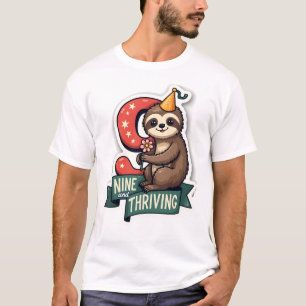 Camiseta Diseño vectorial de fiesta de niña perezosa de cum