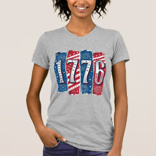 Camiseta Diseño vectorial vintage de fuegos artificiales pa