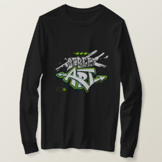 Camiseta Diseño Verde Graffiti