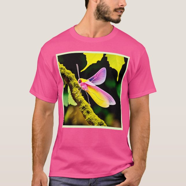 Camiseta Diseño vibrante de ramas (Anverso)