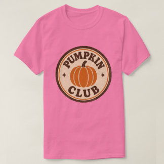 Camiseta Diseño Vintage de Calabaza de Otoño del Club de Ca