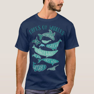 Camiseta Diseño vintage del amante de la ballena 1