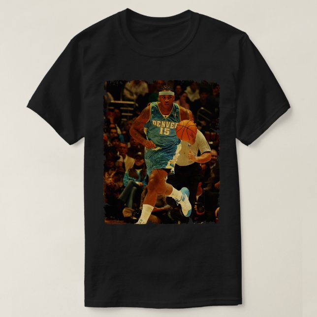 Camiseta Diseño Vintage Del Baloncesto 3 (Diseño del anverso)