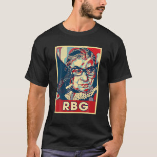 Camiseta Diseño Vintage Feminista Ruth Bader Ginsburg RBG G