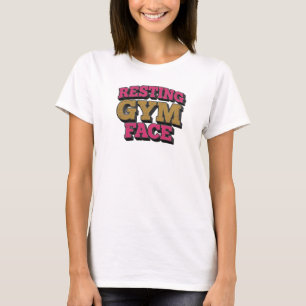 Camiseta Diseño visual caprichoso de CARA DE GIMNASIO DESCA