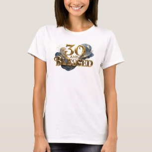 Camiseta Diseño visual expresivo 30 Y BENDITO