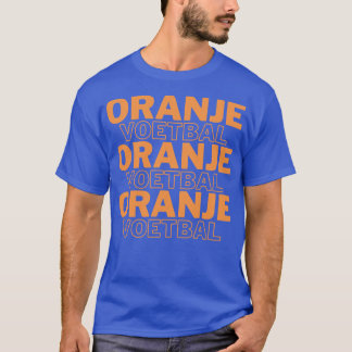 Camiseta Diseño Voetbal de Oranje