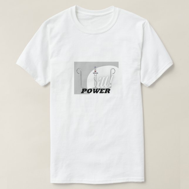 Camiseta Diseño "Will Power" de la colección Kriyas (Diseño del anverso)
