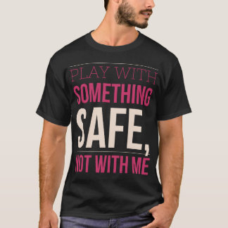Camiseta DISEÑONo juegues Rosa Rosa cita amigo de los 80