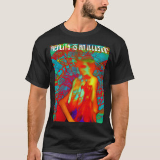 Camiseta Diseños abstractos | La realidad es una ilusión | 