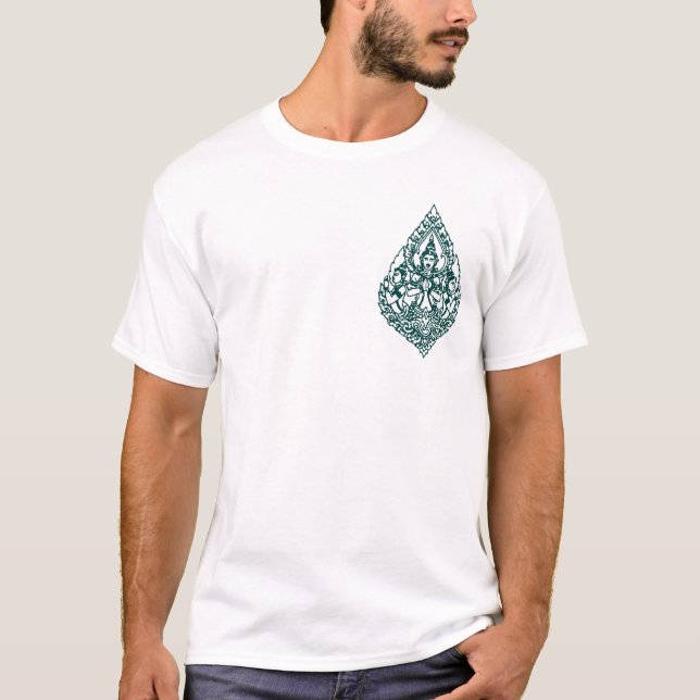 CAMISETA DISEÑOS ASIÁTICOS DEL ARTE DE YANT BUDA (Anverso)