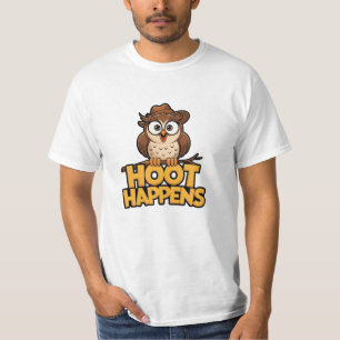 Camiseta Diseños audaces para entusiastas de búho