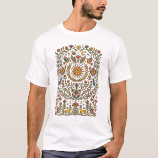 Camiseta diseños caprichosos bohemios feliz año nuevo 2027