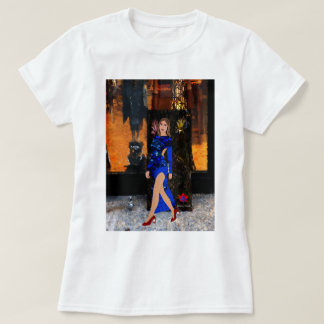 Camiseta diseños creativos de la dama Qc LeeMariie
