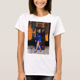 Camiseta diseños creativos de la dama Qc LeeMariie