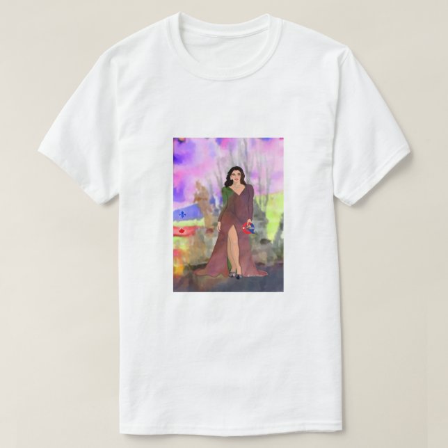 Camiseta diseños creativos de Serina I LeeMariie (Diseño del anverso)