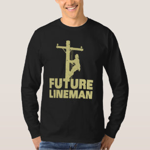Camiseta Diseños Cute Lineman Para Niños Hombres Mujeres El