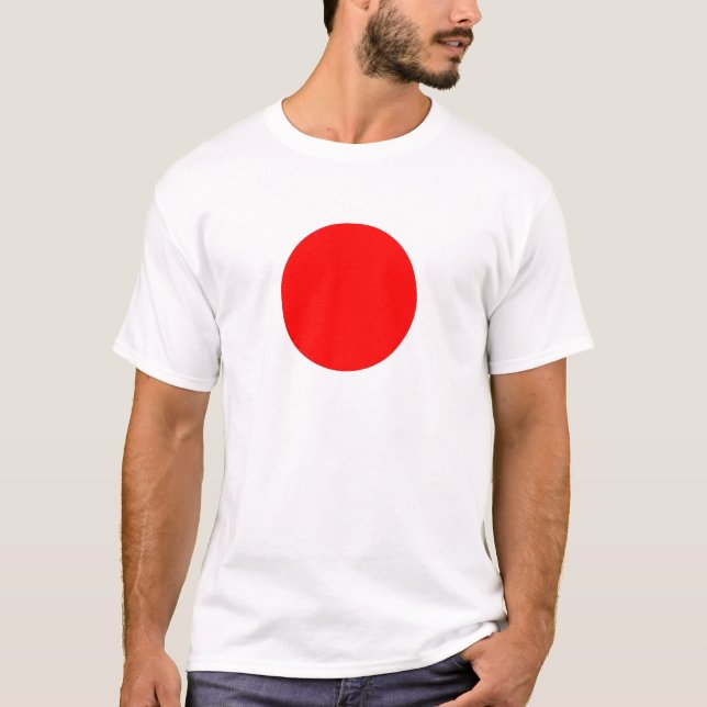 Camiseta Diseños de bandera de Japón (Anverso)
