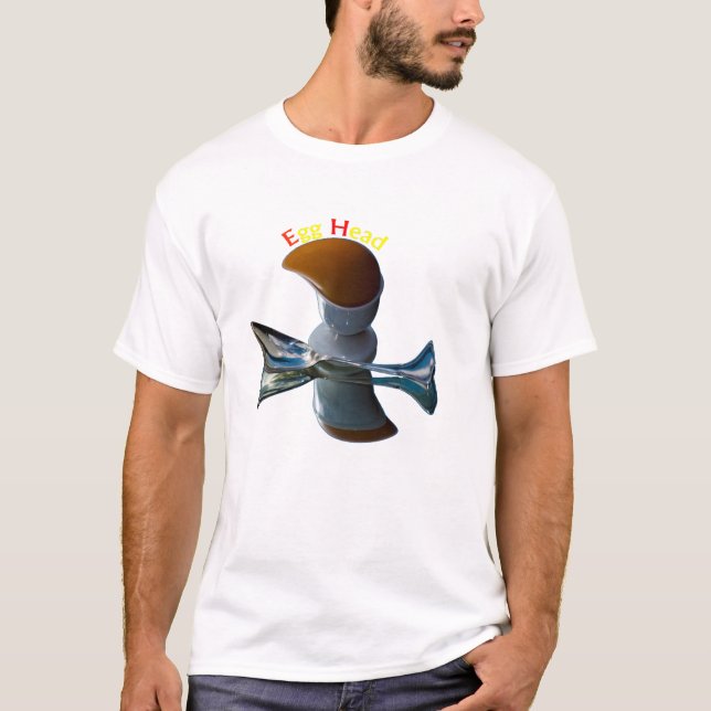 Camiseta Diseños de cabeza de huevo (Anverso)
