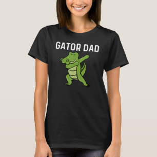 Camiseta Diseños de caimanes para papá hombres reptil caimá