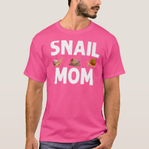 Camiseta Diseños De Caracoles Para Mamá Mujeres Gastropod L