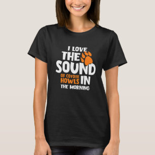 Camiseta diseños de caza de coyote para cazadores de coyote